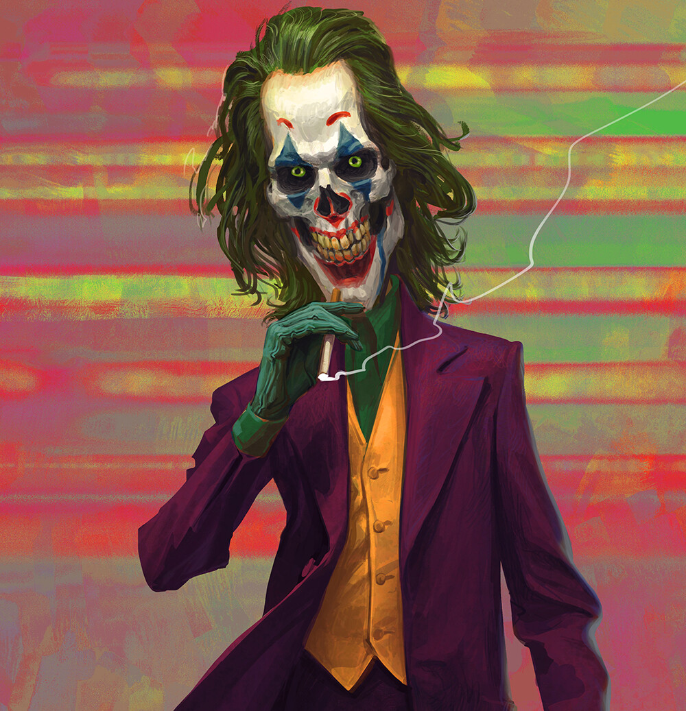 ArtStation - Joker Cringe timelapse