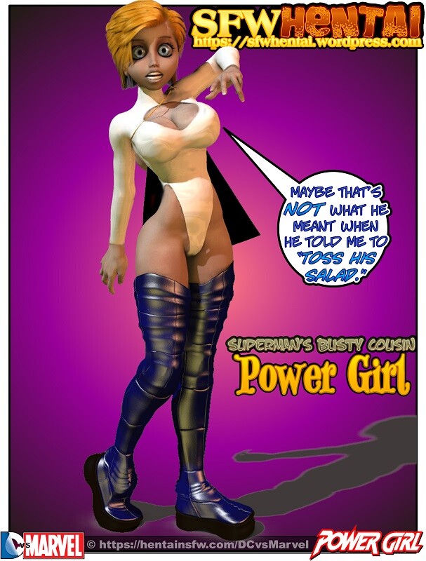 Sexy Power Girl Porn - Ebenezer Splooge - DC Comic Power Girl Fan Service.