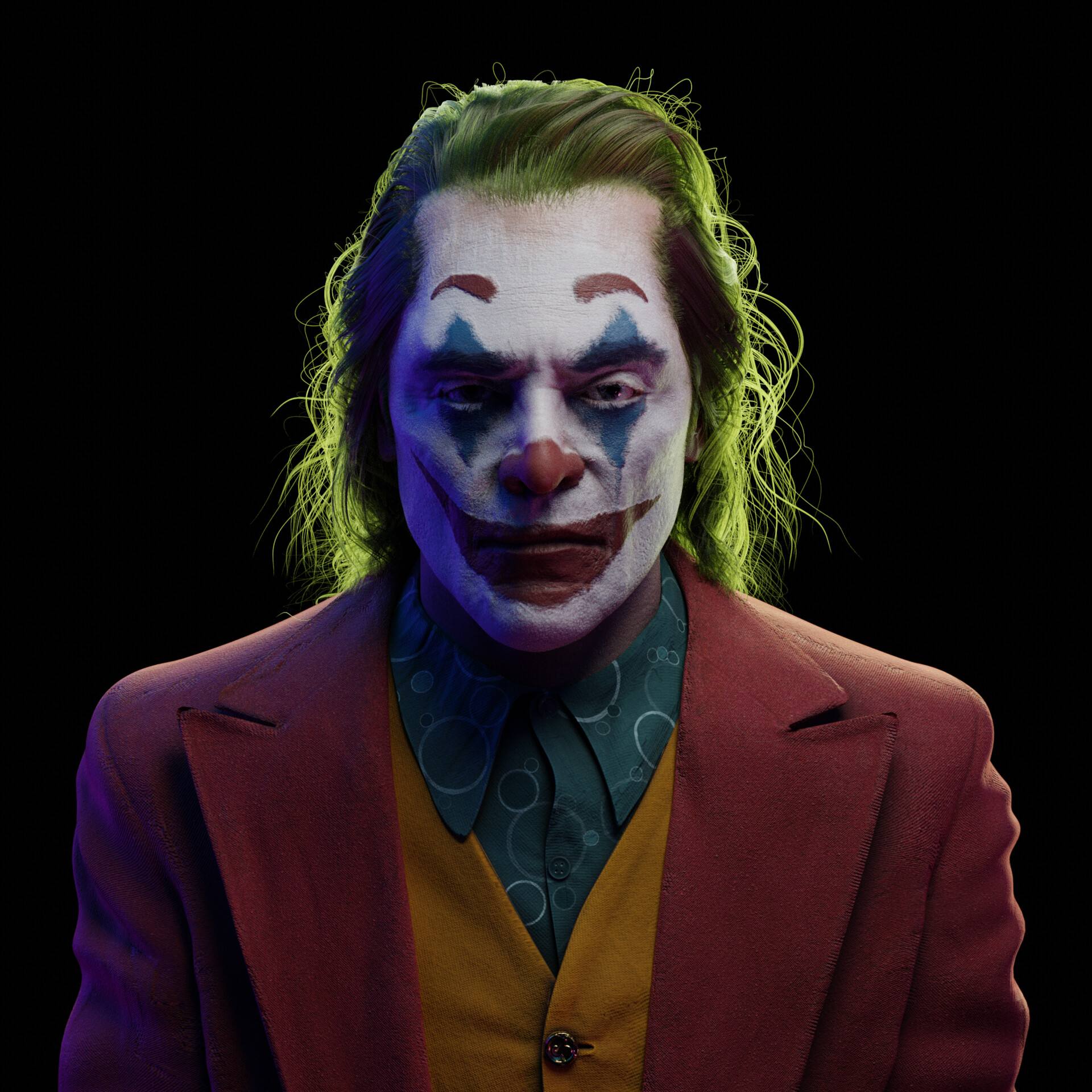 ArtStation - Joaquin phoenix as Joker.