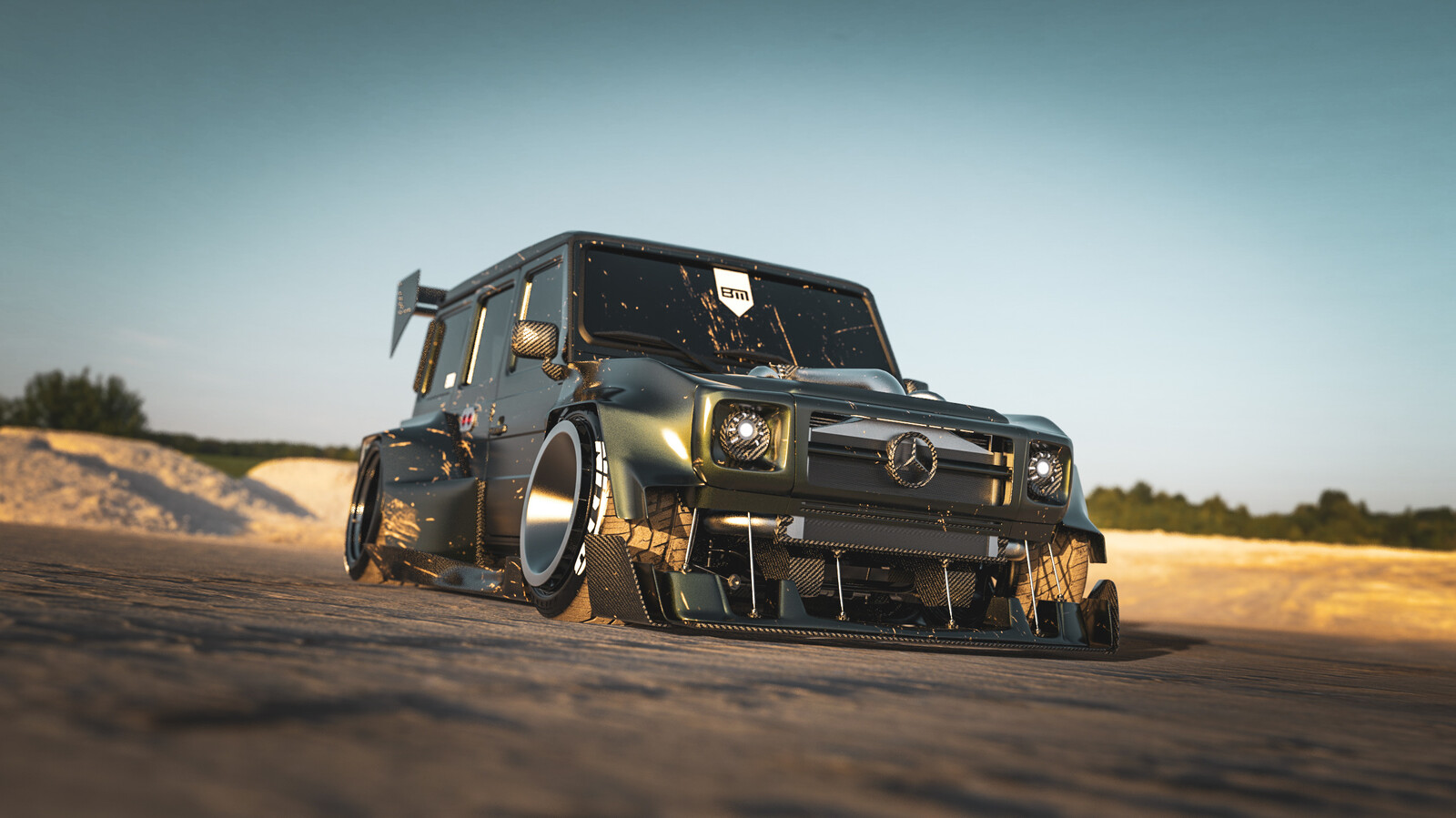 G63 AMG дрифт