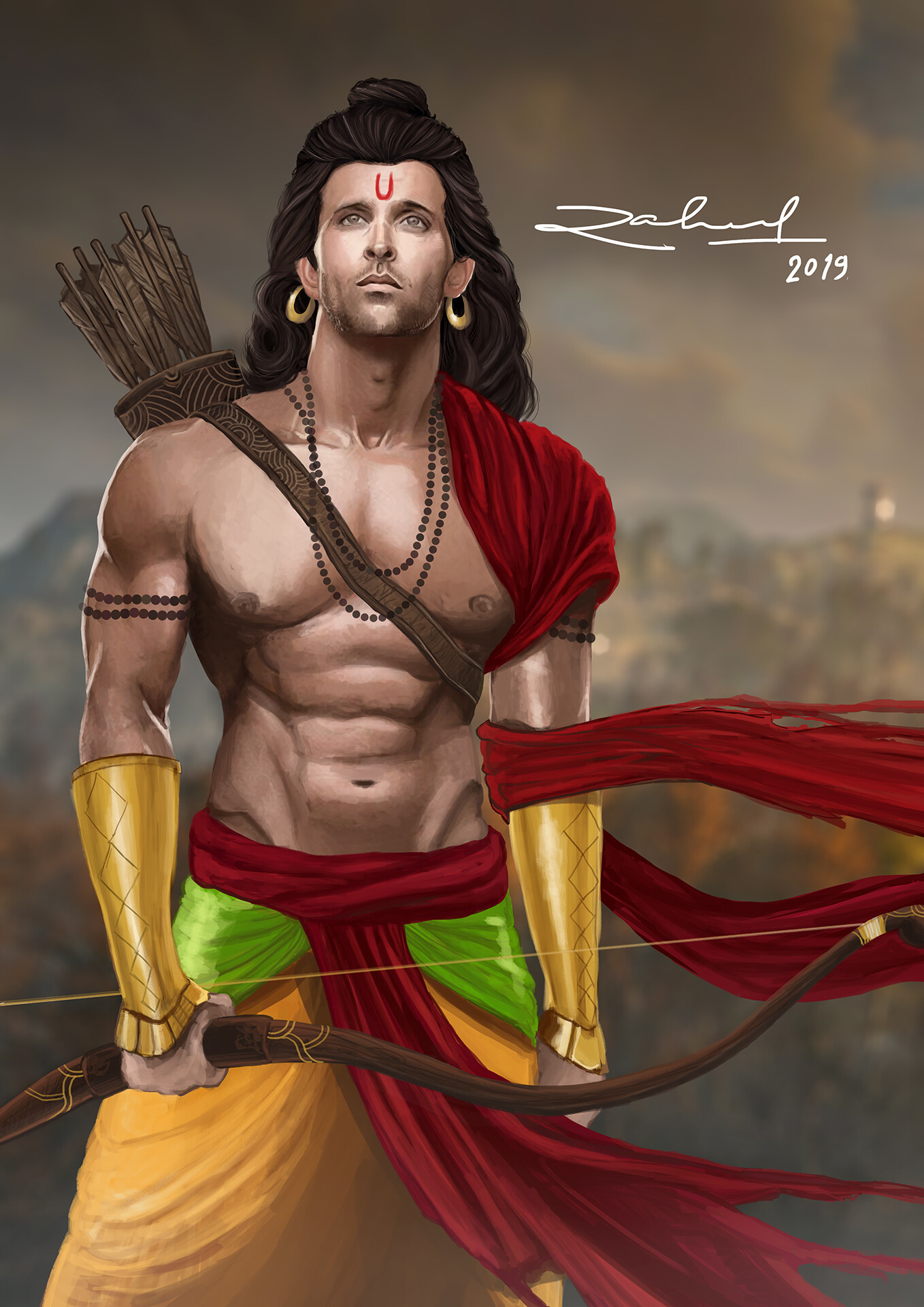 ArtStation - The Lord Rama of Ayodhya