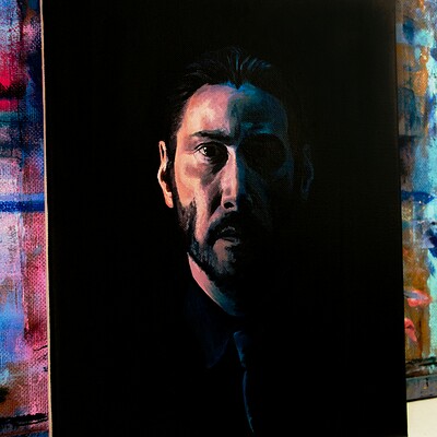 Taylor E Mathias Acrylic Paintings
