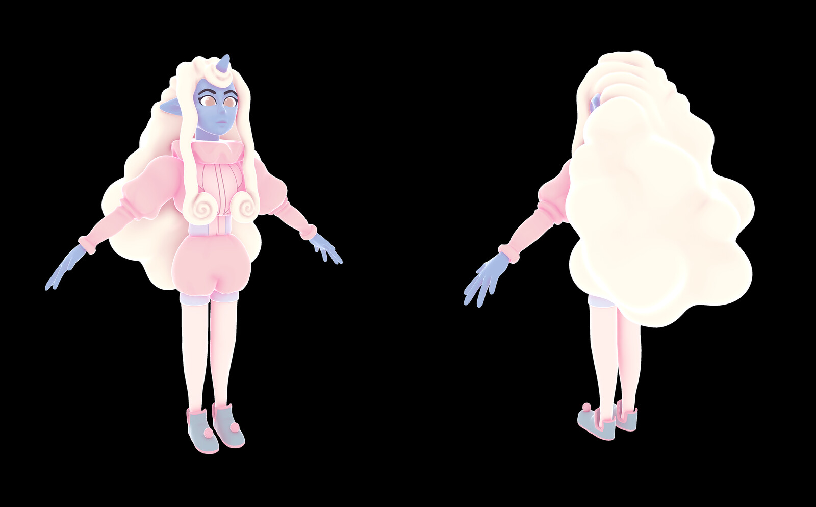Low res with textures