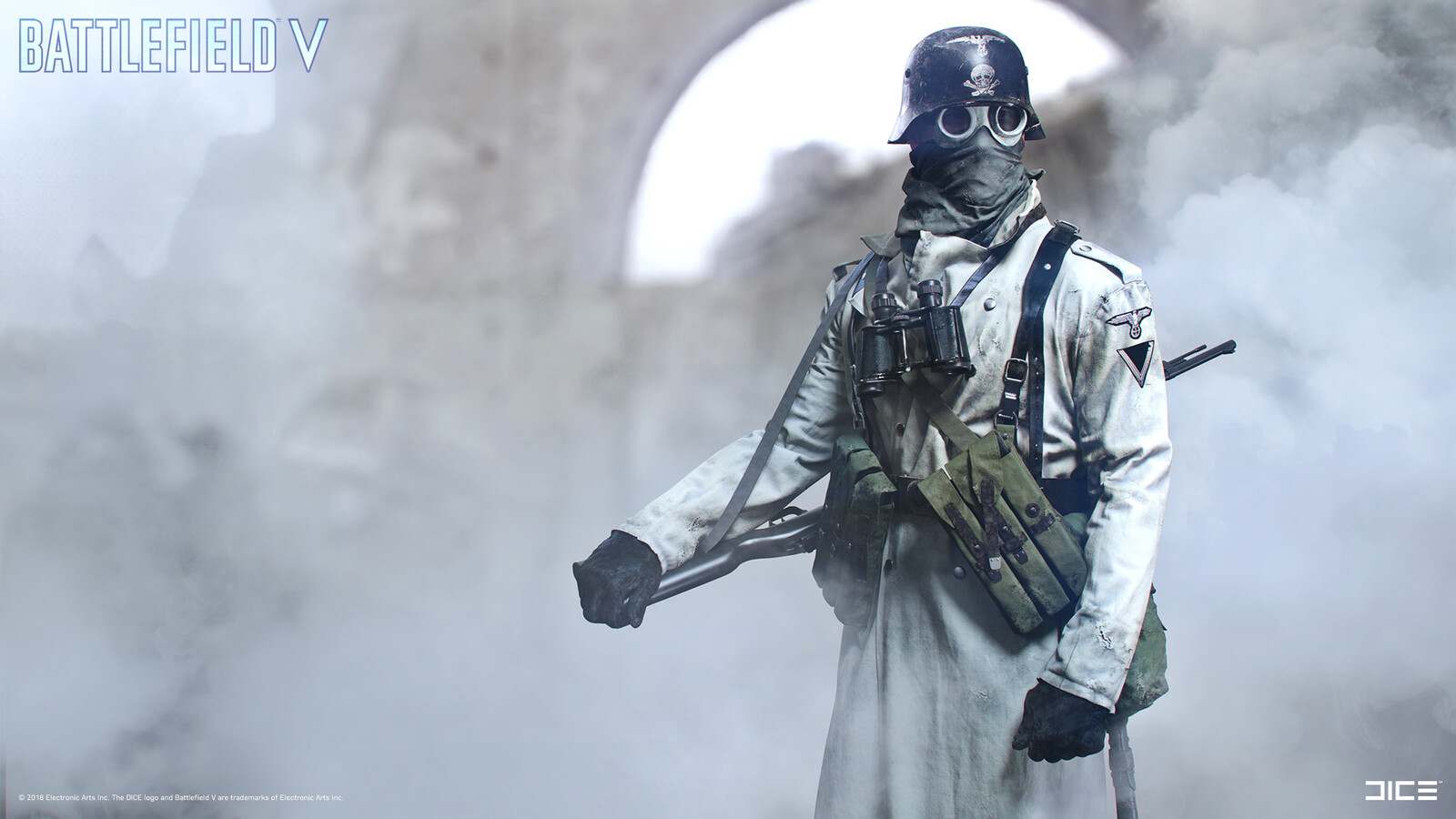 "Battlefield V" - Axis Sniper "arctic" - Customization concept art