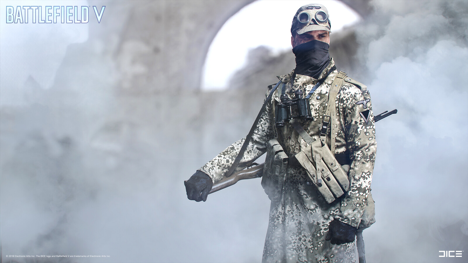 "Battlefield V" - Axis Sniper "desert" - Customization concept art