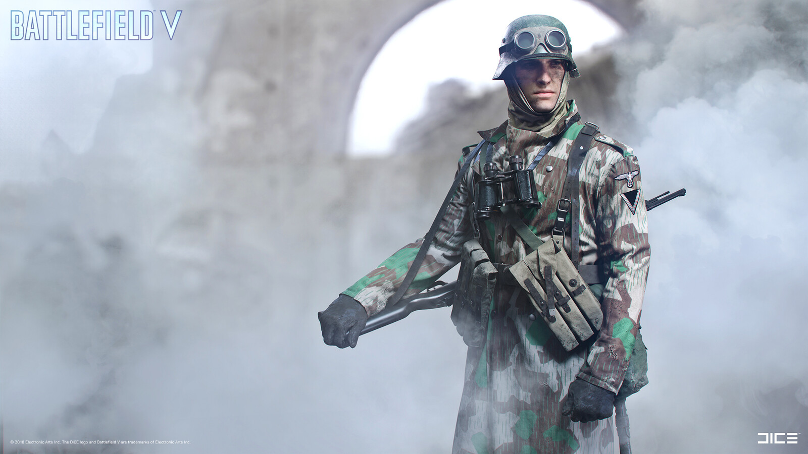 "Battlefield V" - Axis Sniper "forest" - Customization concept art