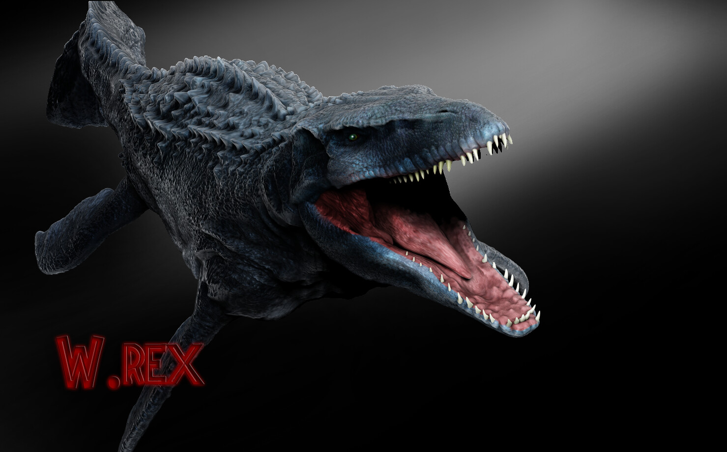 mosasaurus t rex
