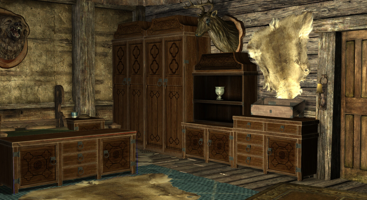Artstation Beyond Skyrim Illiac Bay Bretic Furniture Set Tom Reeves