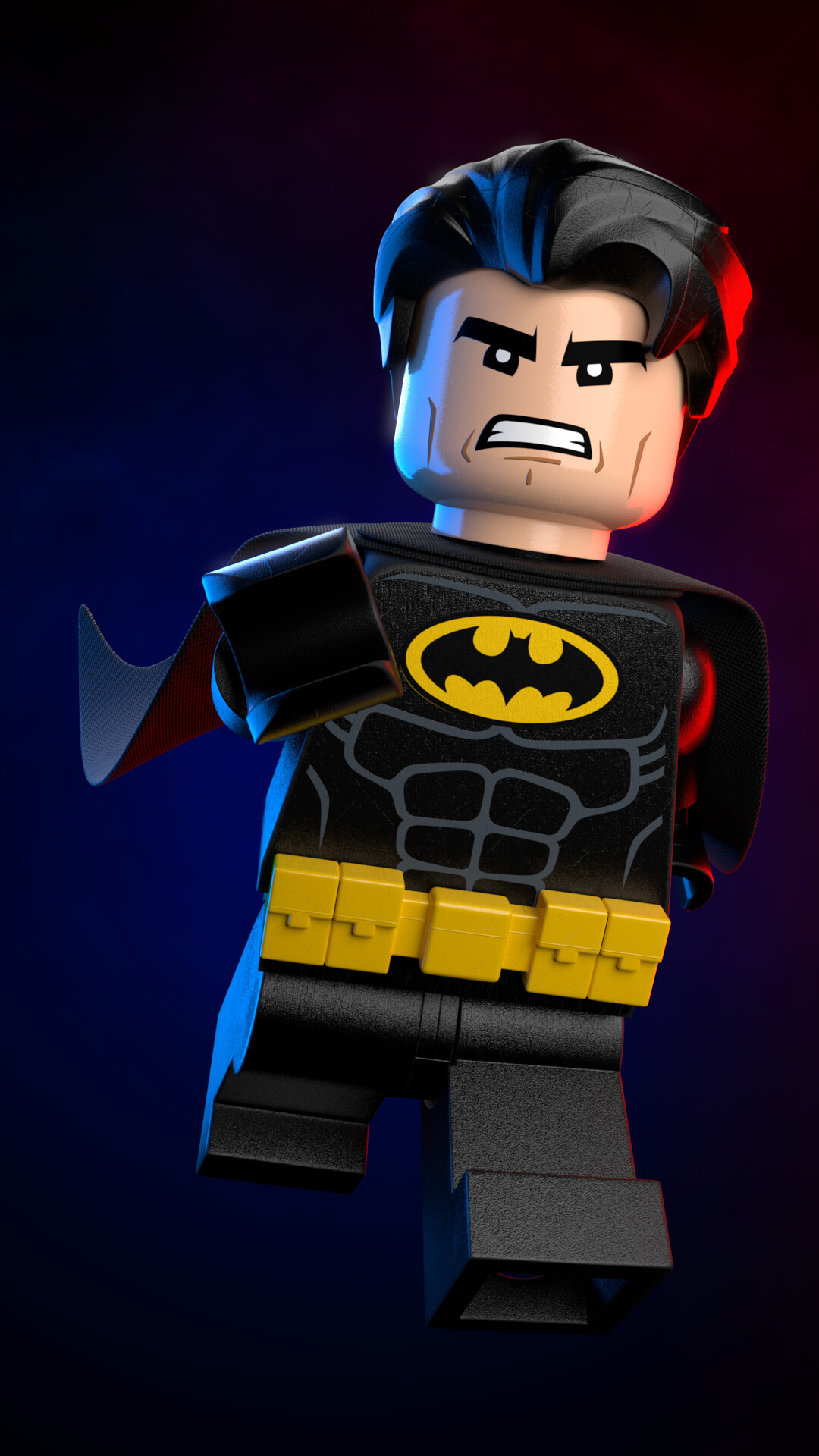 ArtStation - LEGO Batman Minifigure