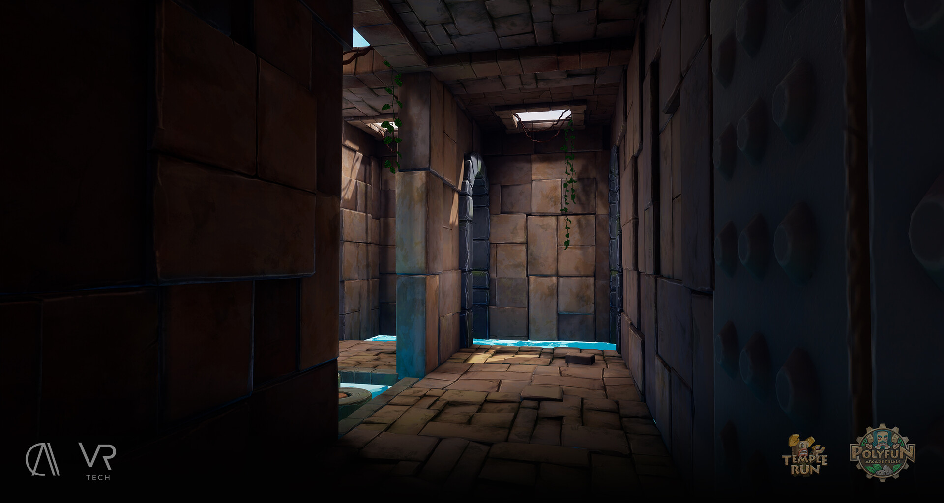 slot mentalitet Krydderi ArtStation - POLYFUN. Temple Run (VR game level). UE4