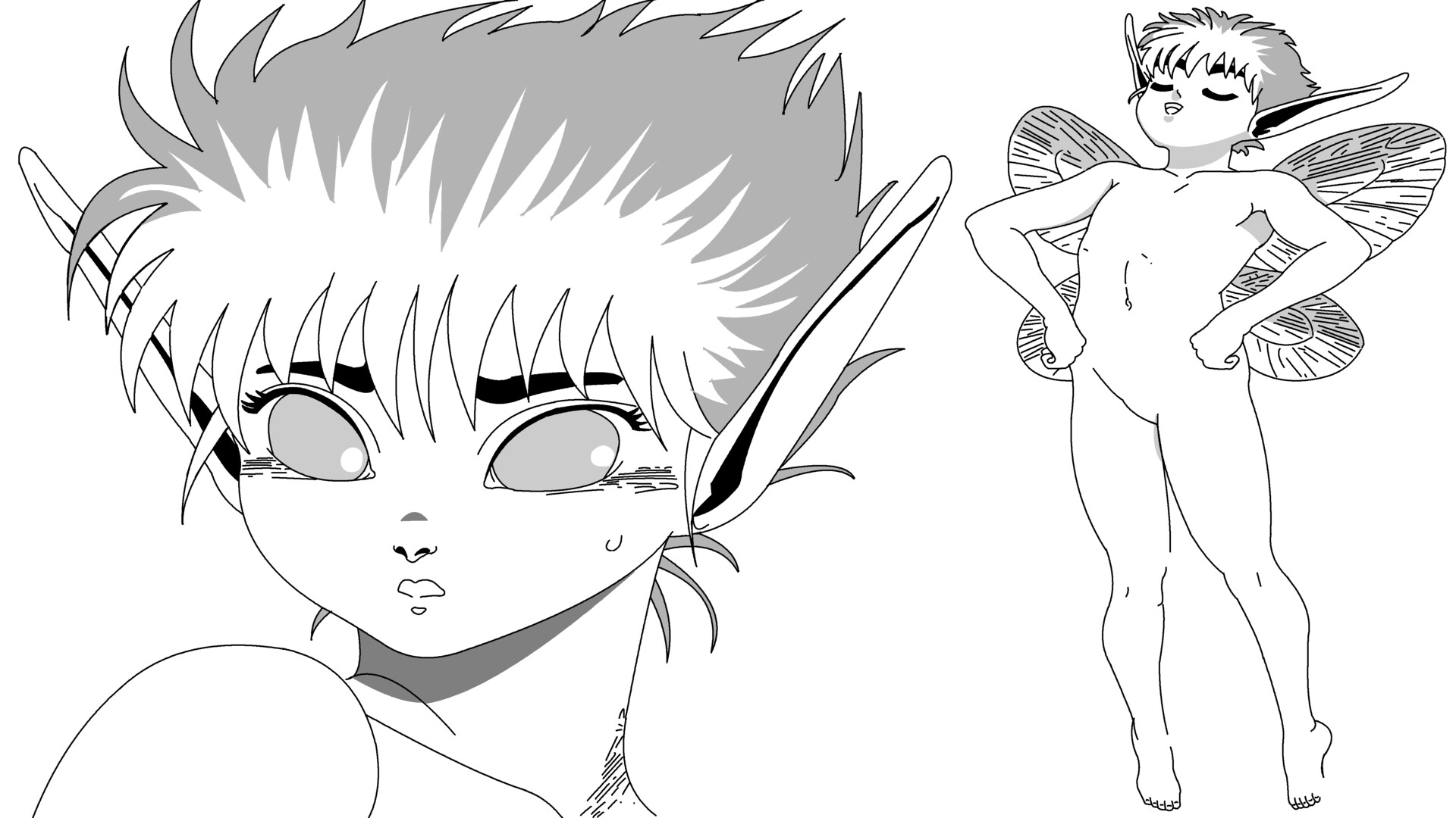 Artstation Puck Illustration From Berserk Beatriz Correia Well i think you're just a mr. puck illustration from berserk beatriz