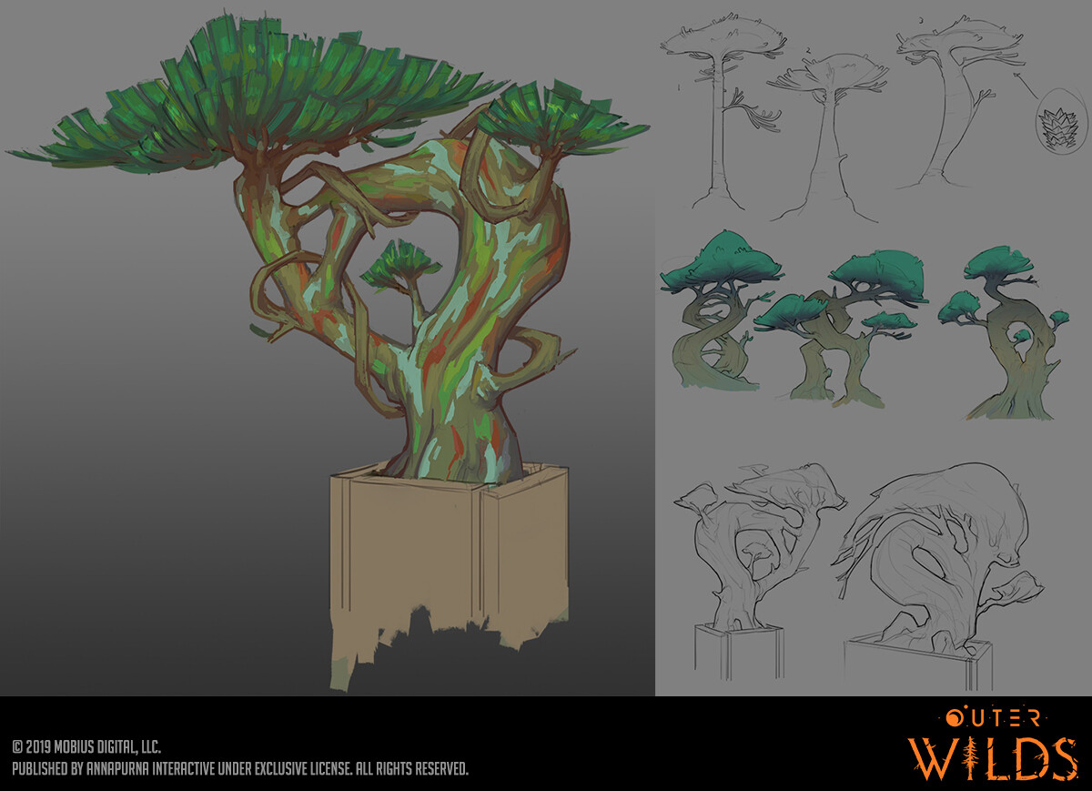Artstation Outer Wilds Ian Jacobson