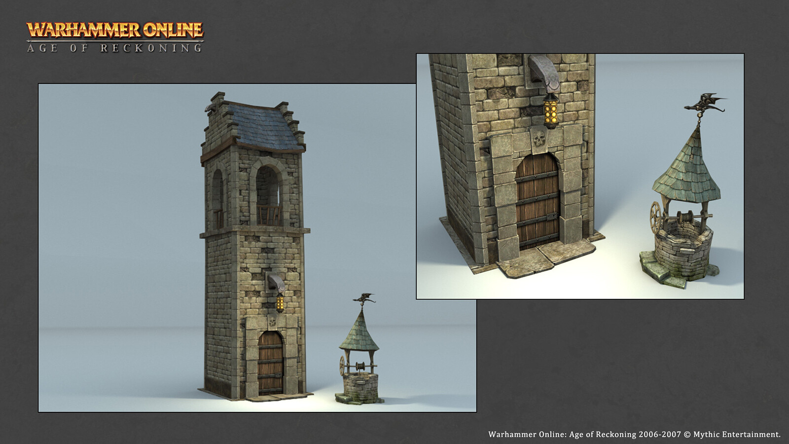 Empire Watch Tower and Well asset created for Warhammer Online. (Diffuse and Specular maps only)