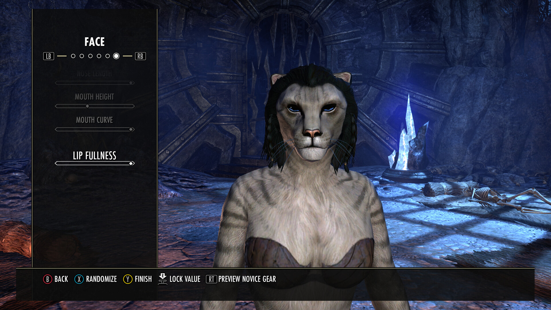 skyrim khajiit hair mods