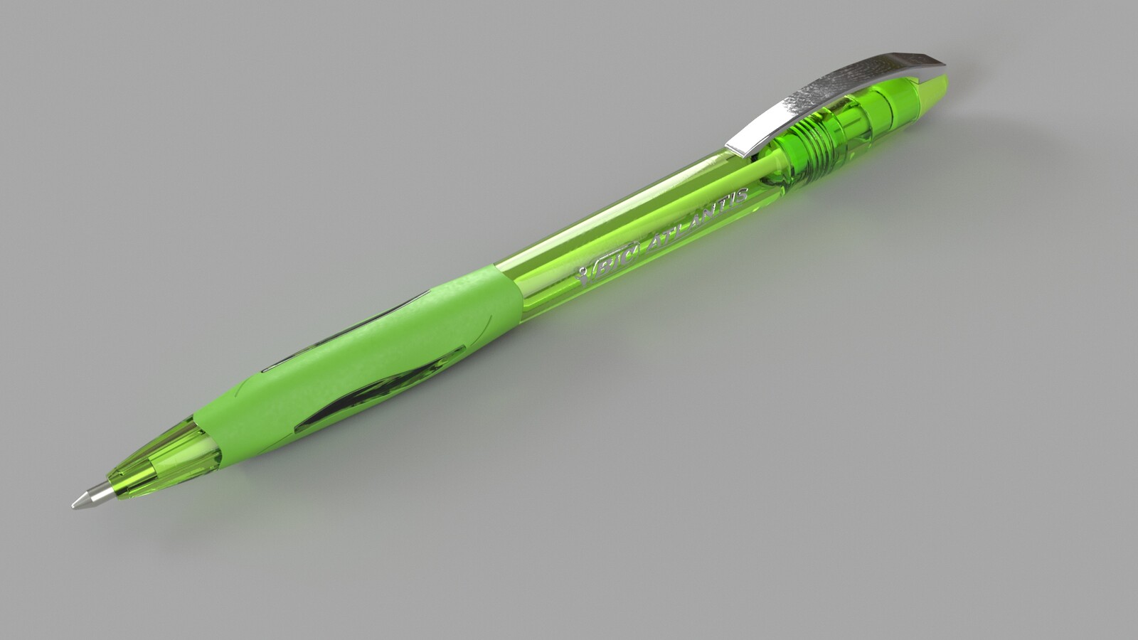 BIC Pen, Assembled Textured, Full