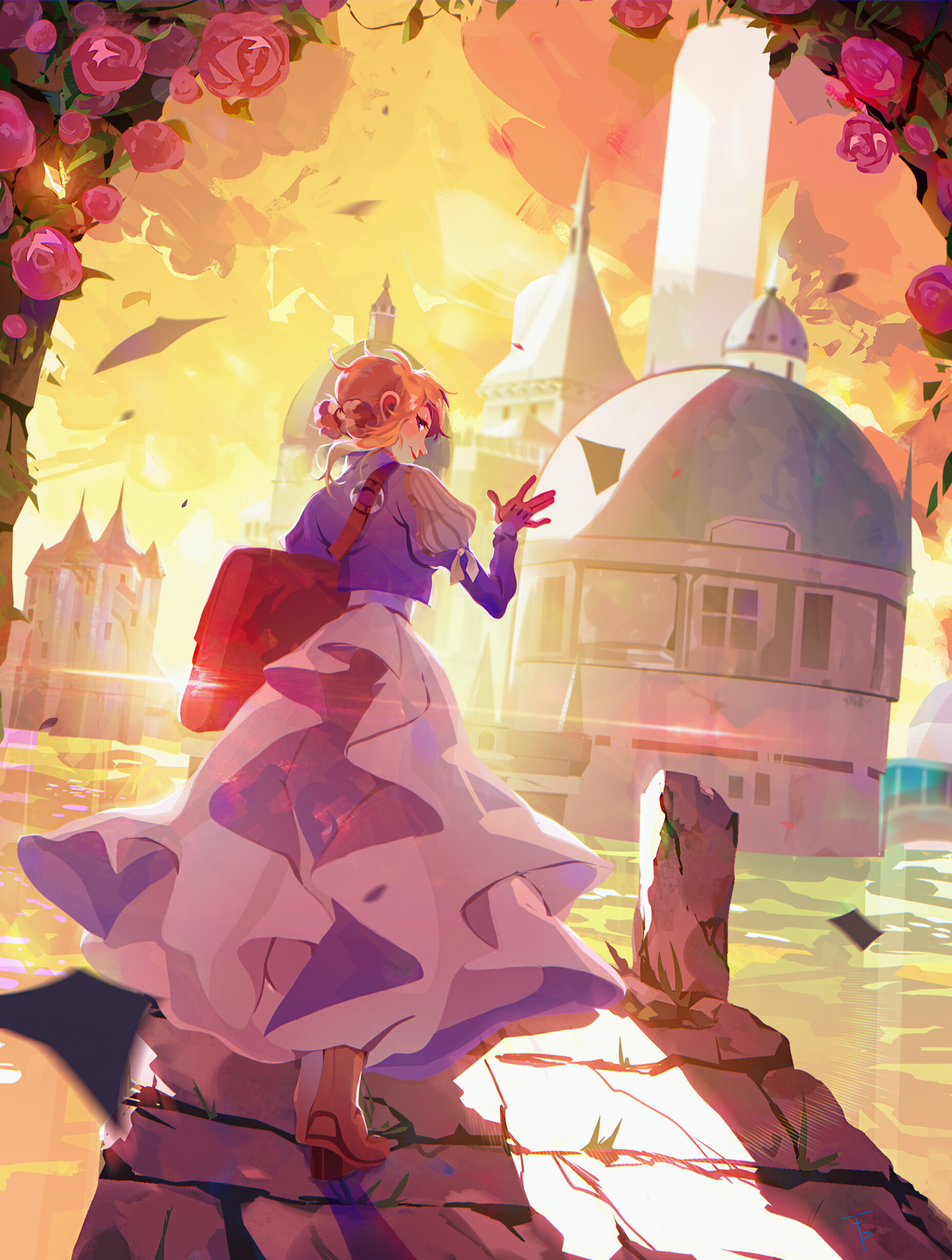 Francesca Pagano Violet Evergarden Violet evergarden tutors a young lady at a private women's academy, but still grieves for the only person who ever brought her happiness. francesca pagano violet evergarden