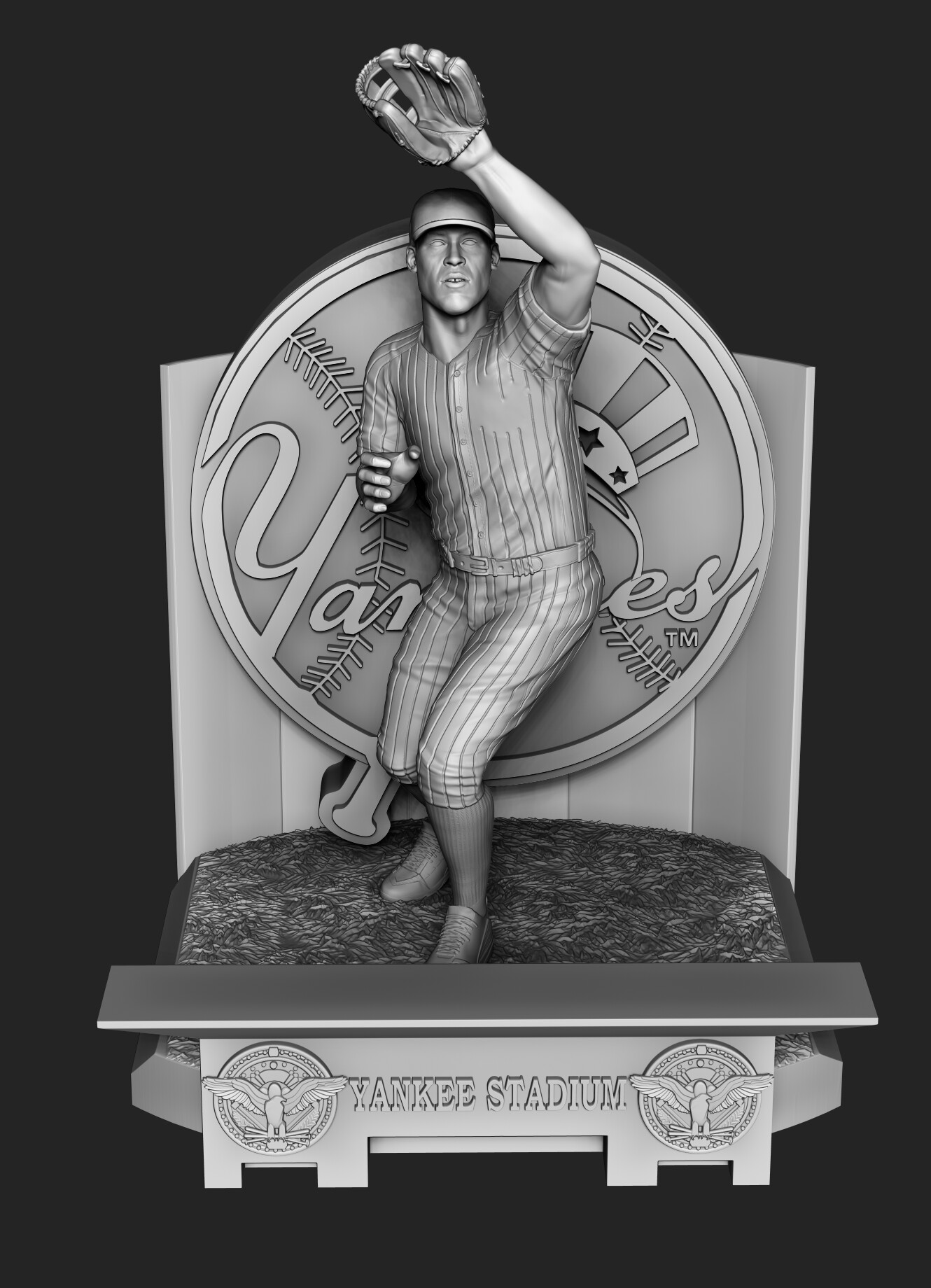 MLB New York Yankees Aaron Judge 9-Inch Resin Statue