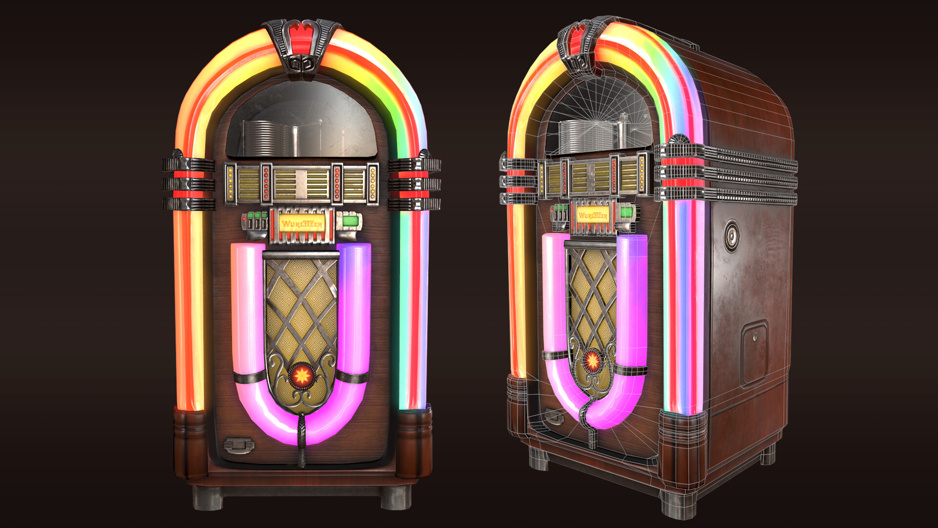 Artstation 1950 S Wurlitzer Jukebox Maddie Christian