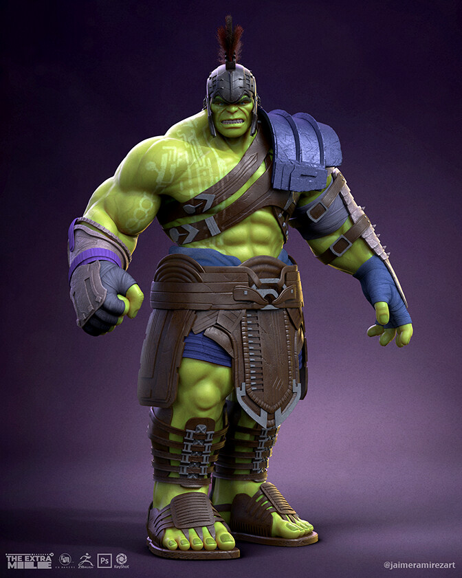 Mezco Gladiator Hulk Action Figure