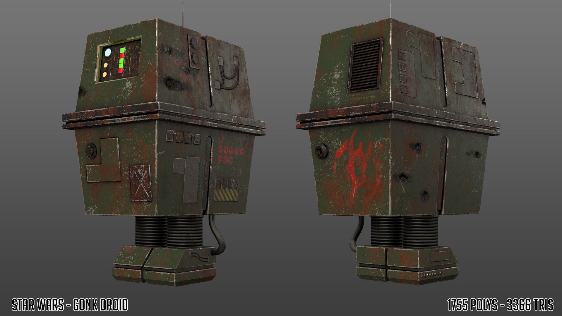 Artstation Star Wars Gonk Droid Declan Paul Quinn