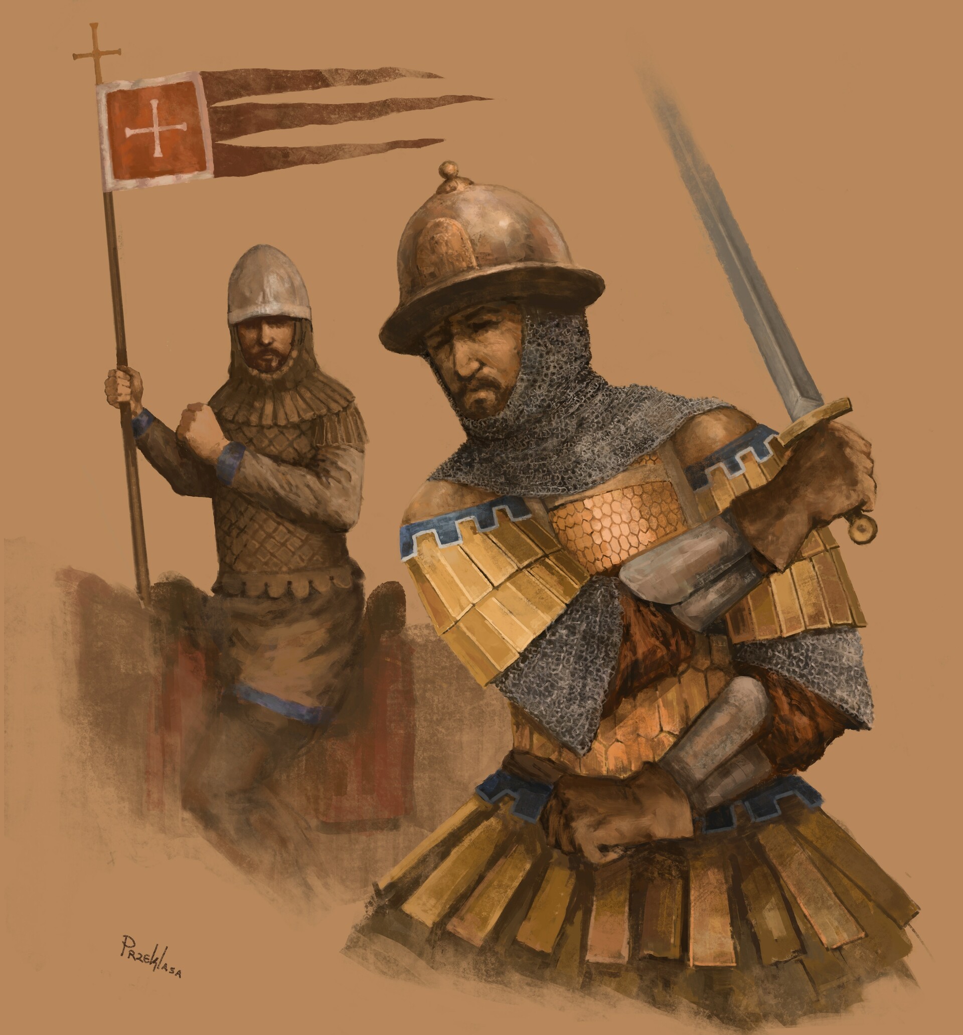 ArtStation Byzantine army