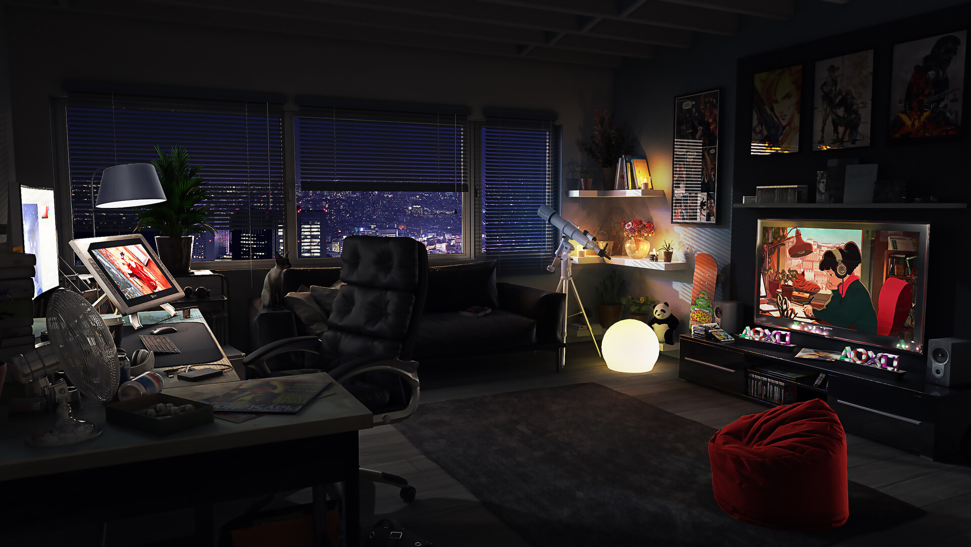 ArtStation Chill Apartment