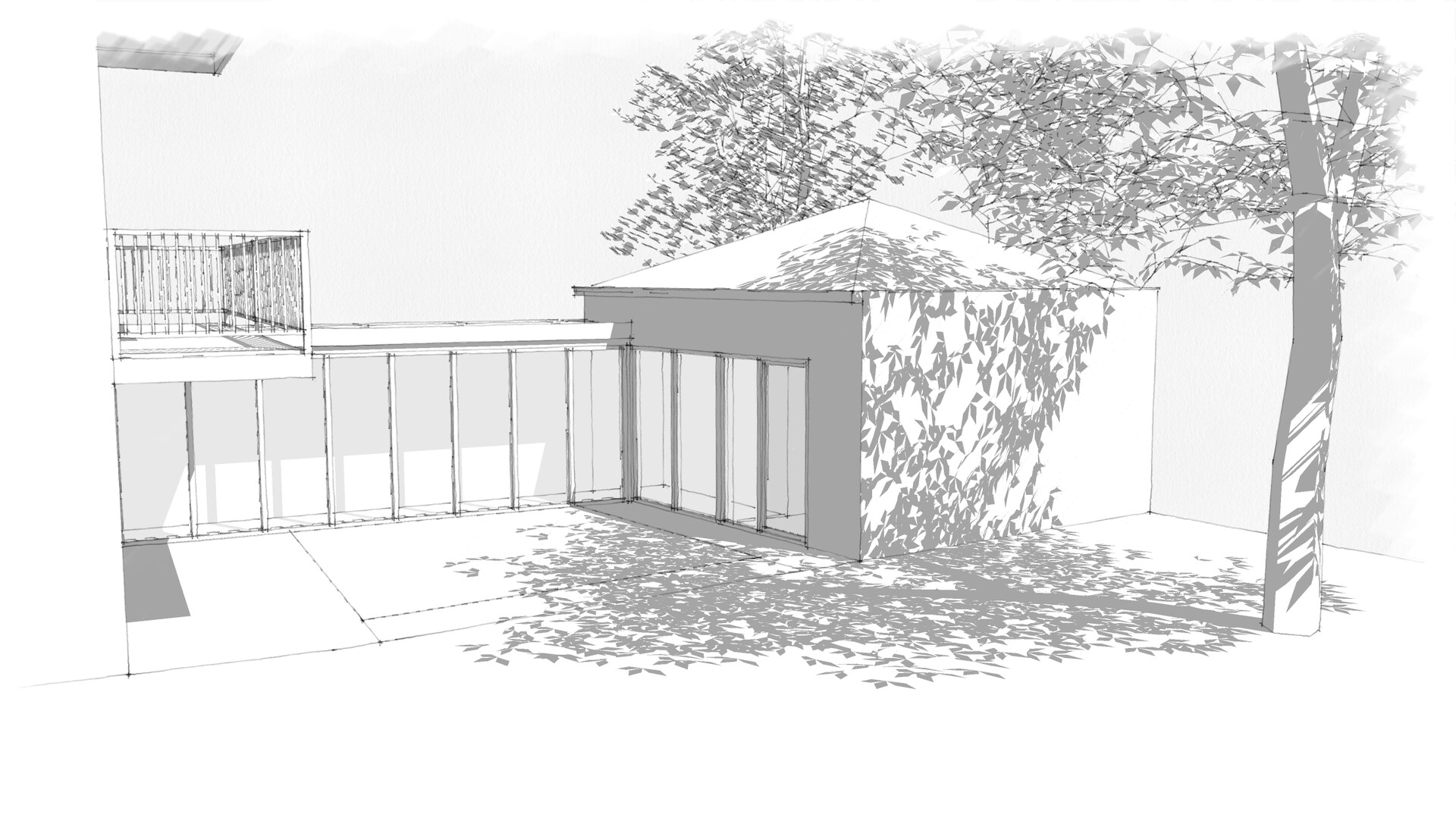 Artstation Garden House Visualization Hans Bij De Vaate