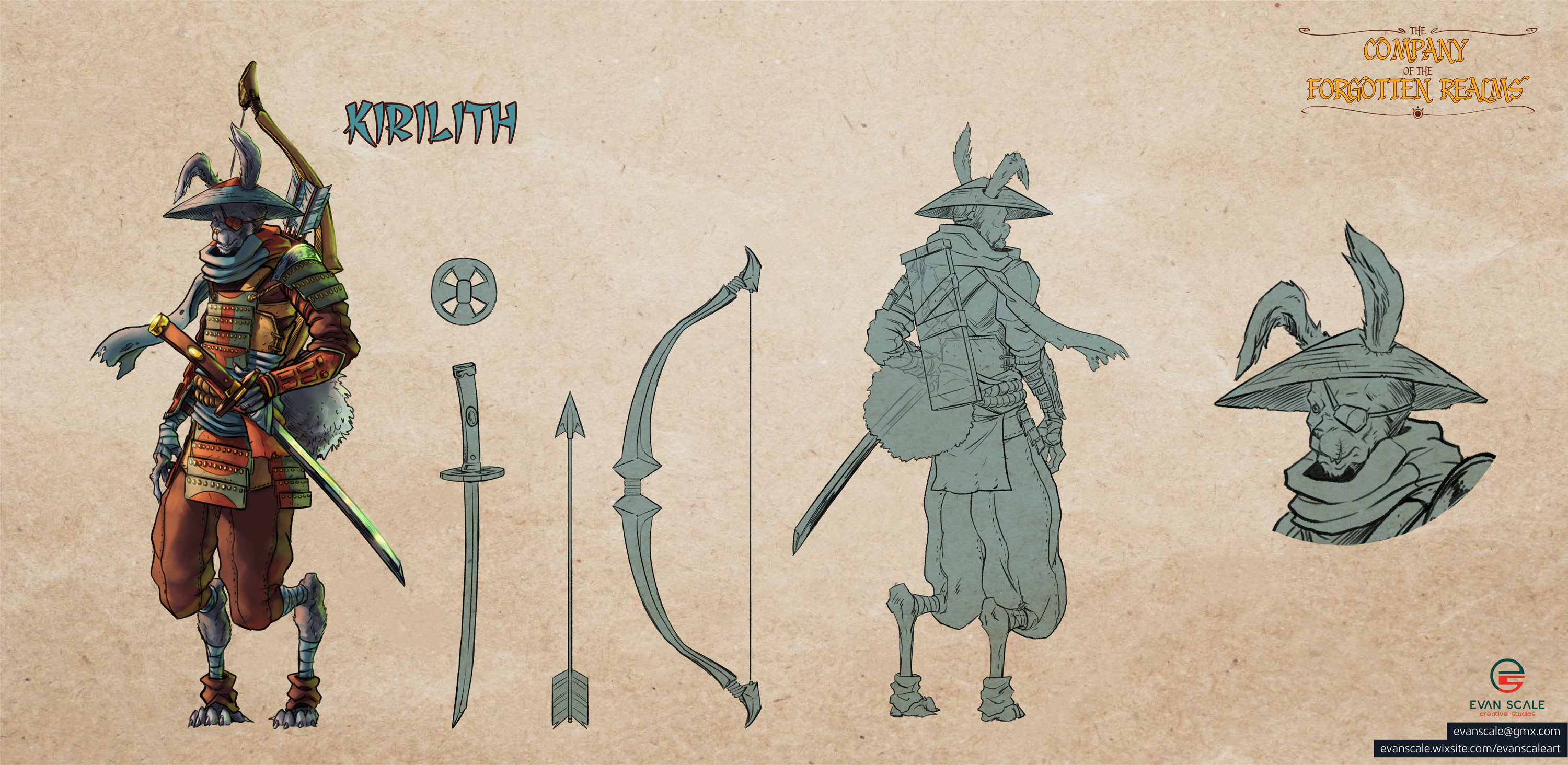 Kirilith - Animal Race Assassin/Samurai