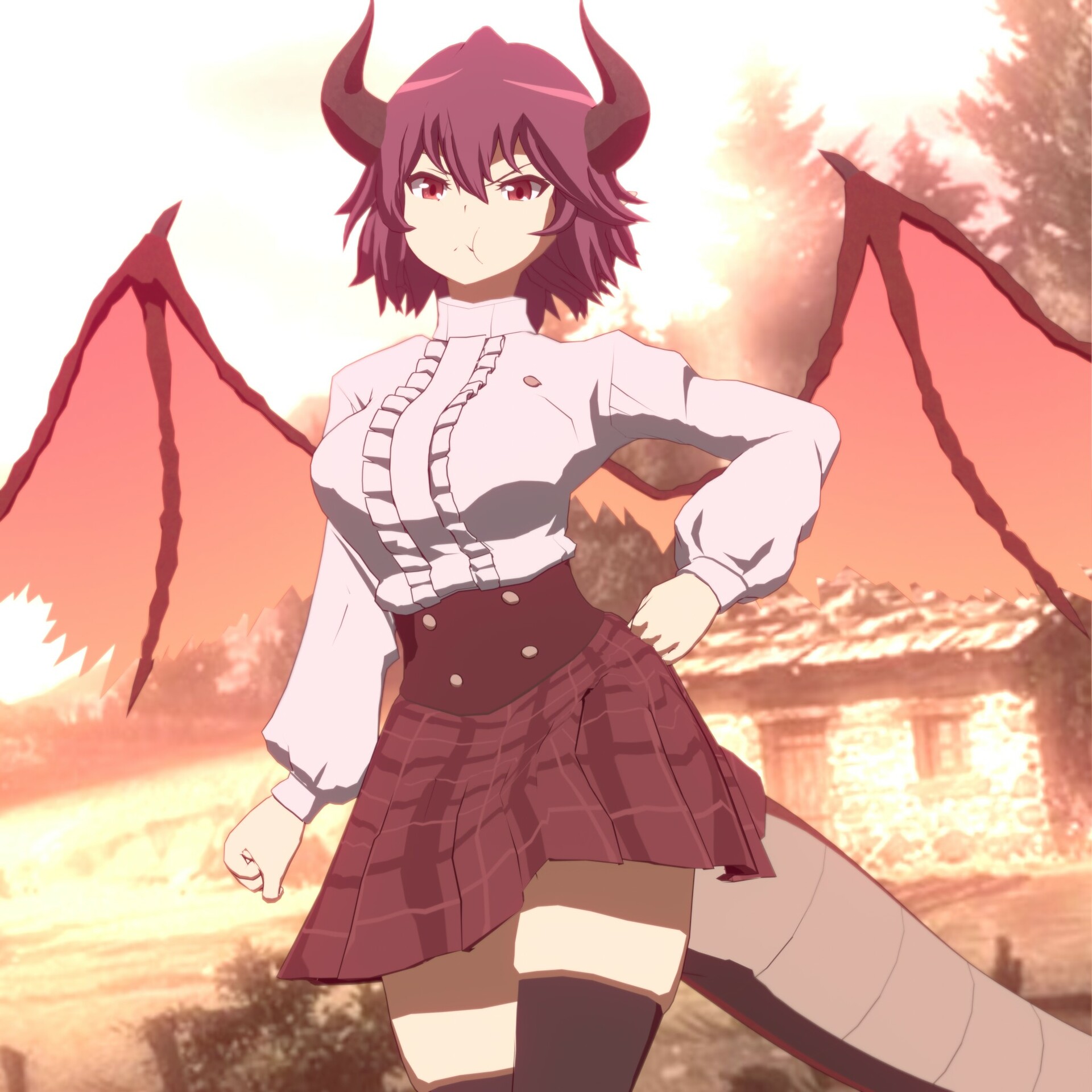 Yoolie - ( Anime 3D Model ) Grea from Shingeki no Bahamut: Manaria Friends