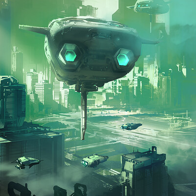 Sparth 10 spaceship and green city final small