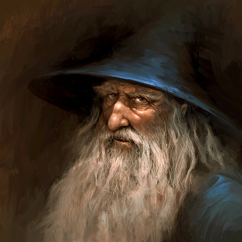 Gandalf portrait