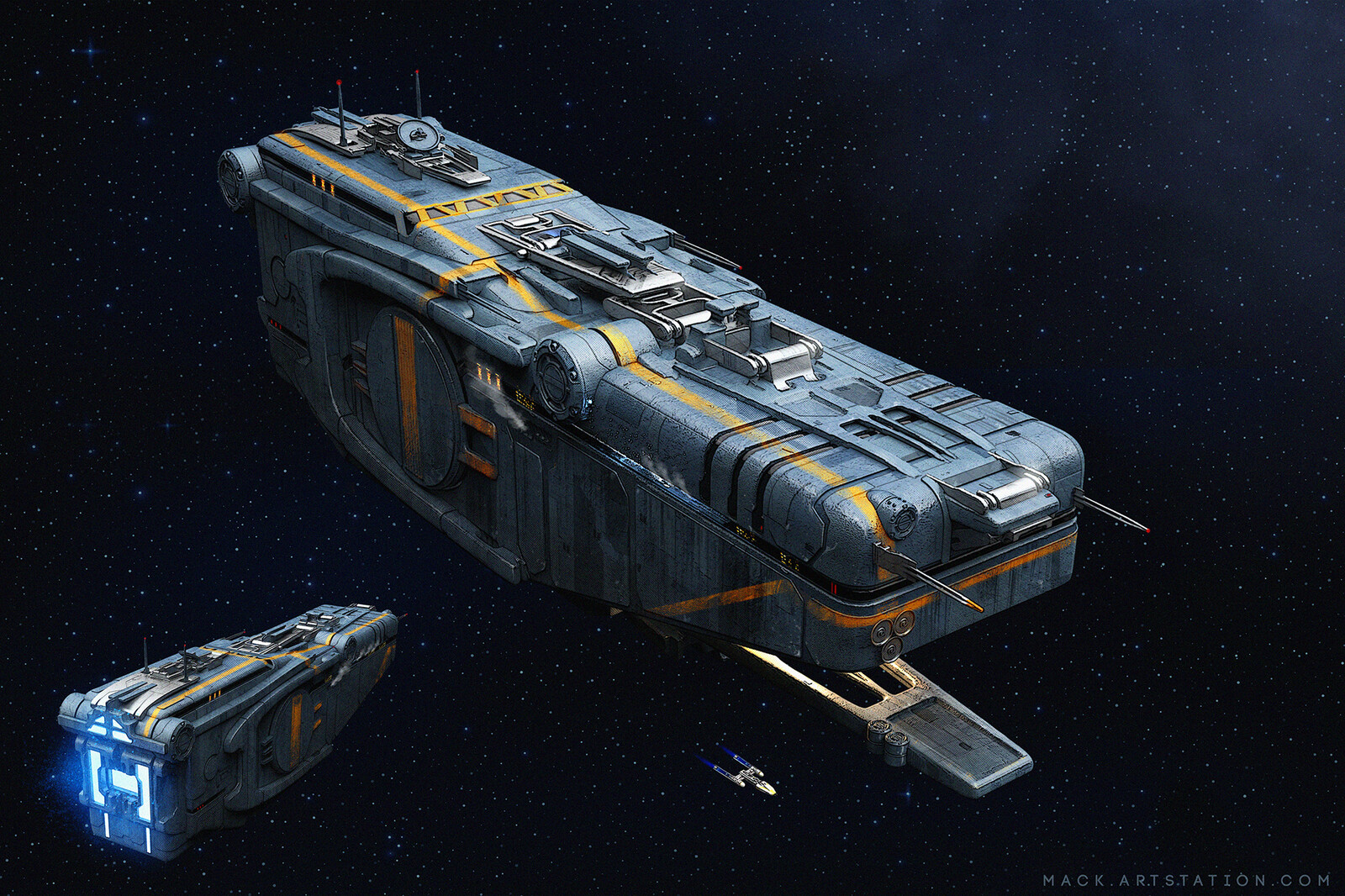 MS-1114 Heavy Freighter 