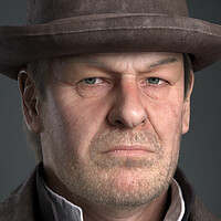 Artstation Al Pacino 3d Modeling Jang Soyoung