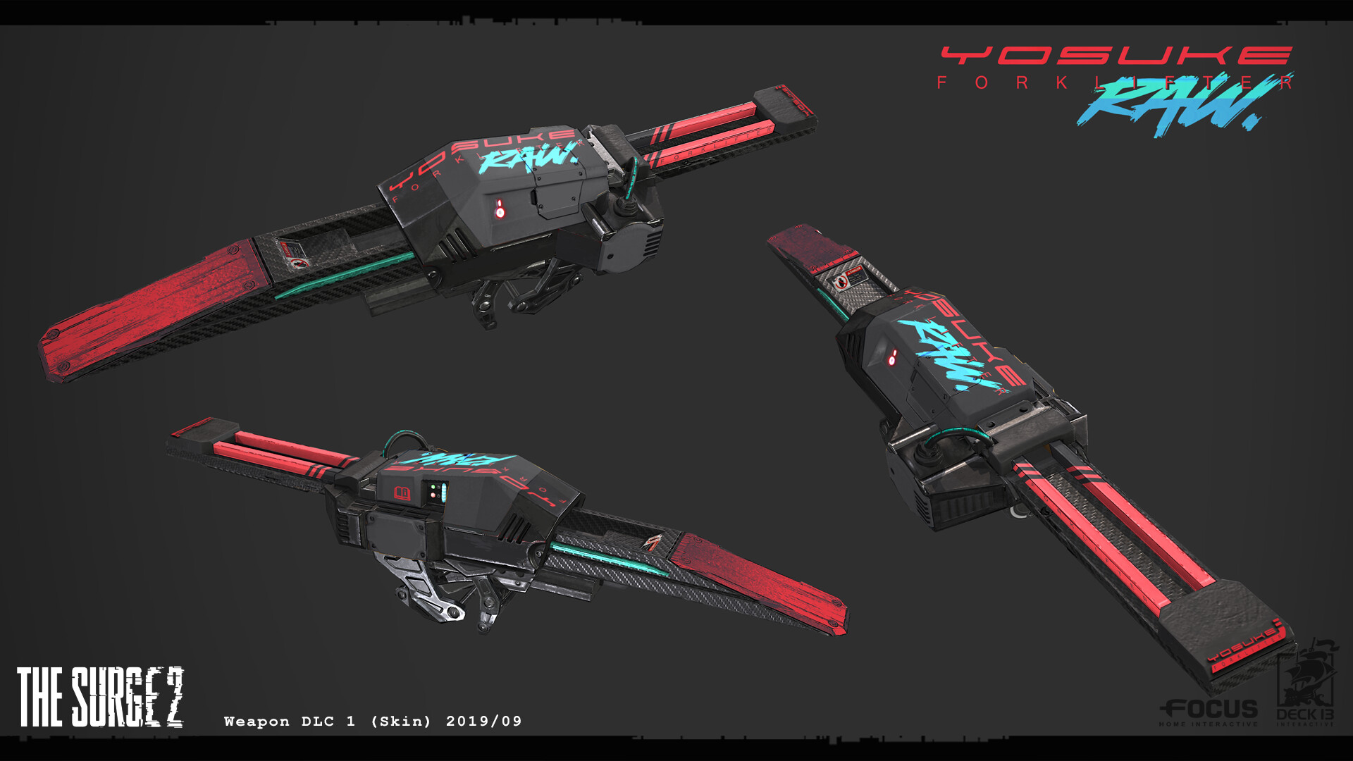 Artstation The Surge 2 Weapons