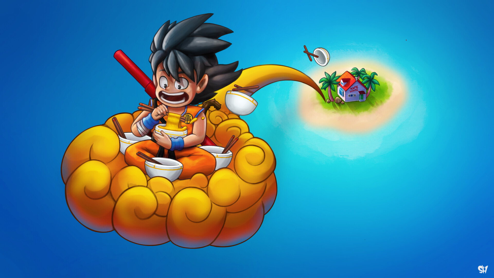 Artstation Kid Goku Tyree Skaggs