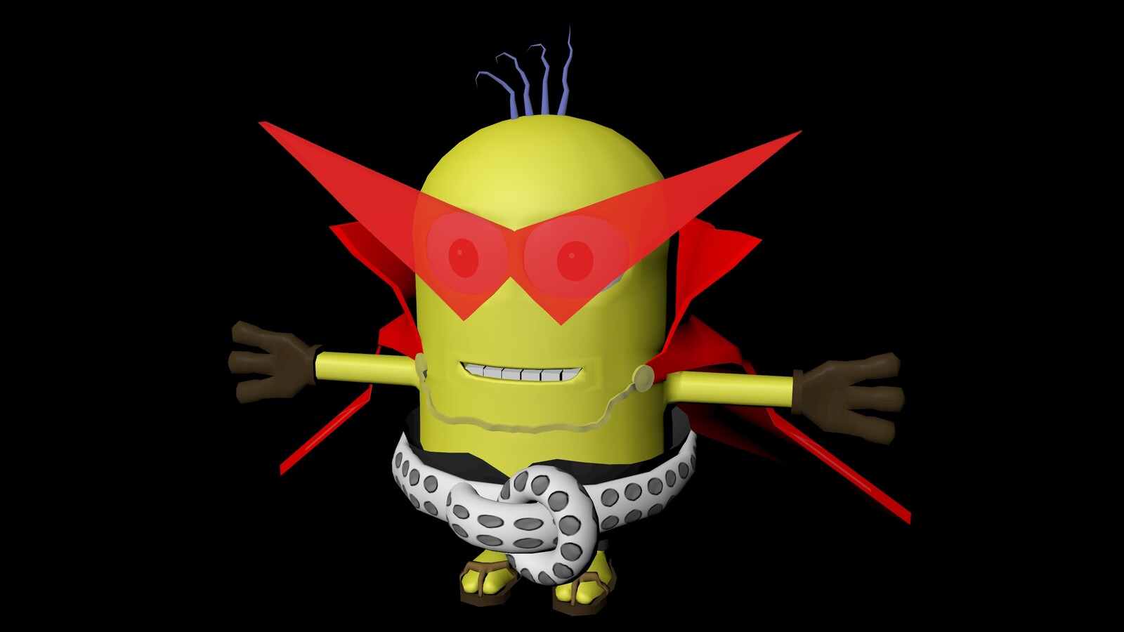 Simple render of the "Kaminion" character (#1)