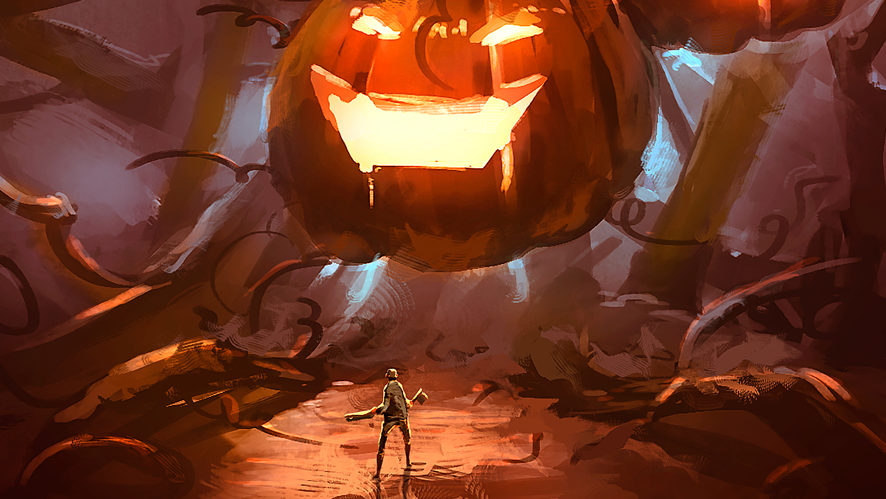 Thiago Baltar - Illustrator and Concept Artist - Pumpkin Reaper