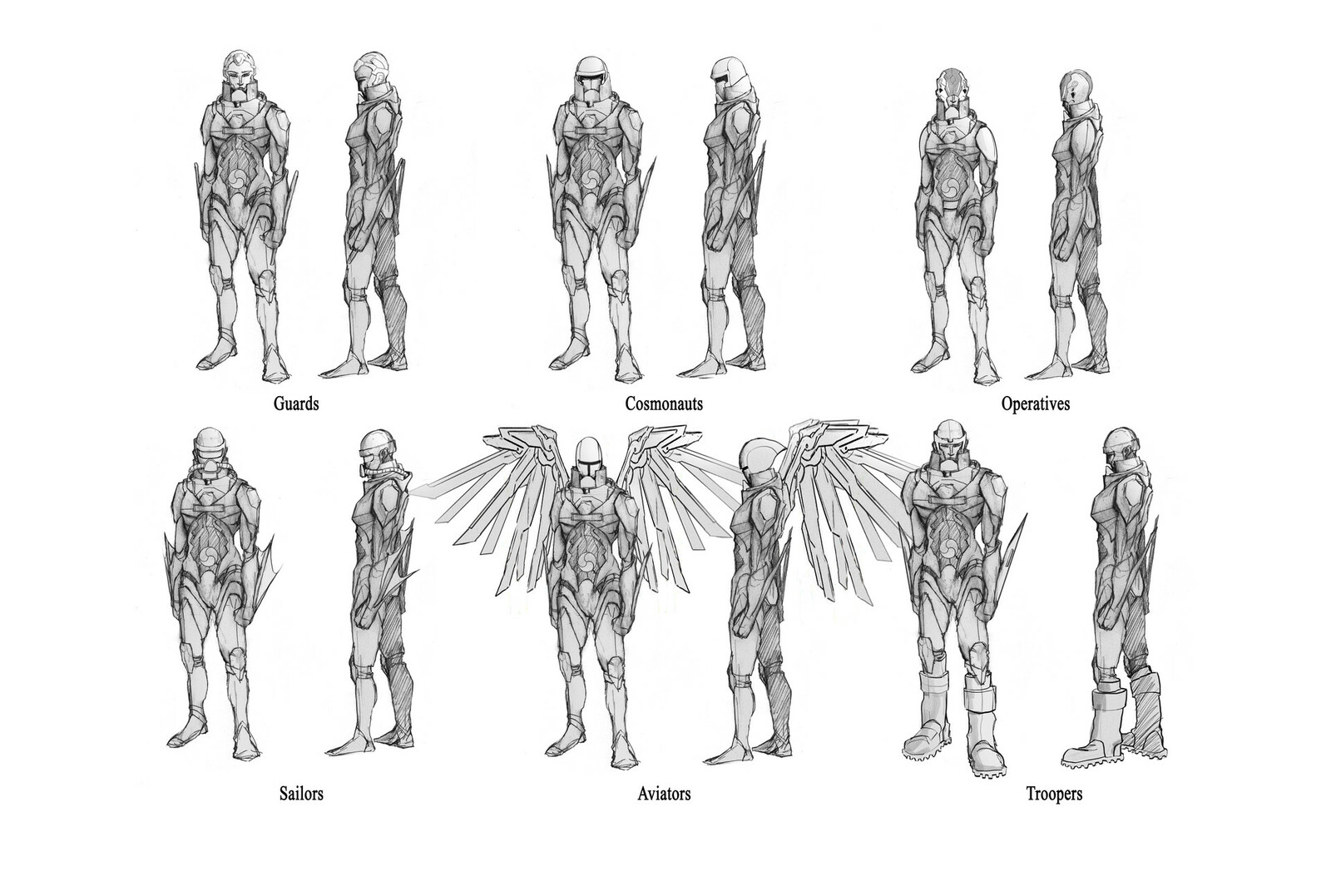 Character designs