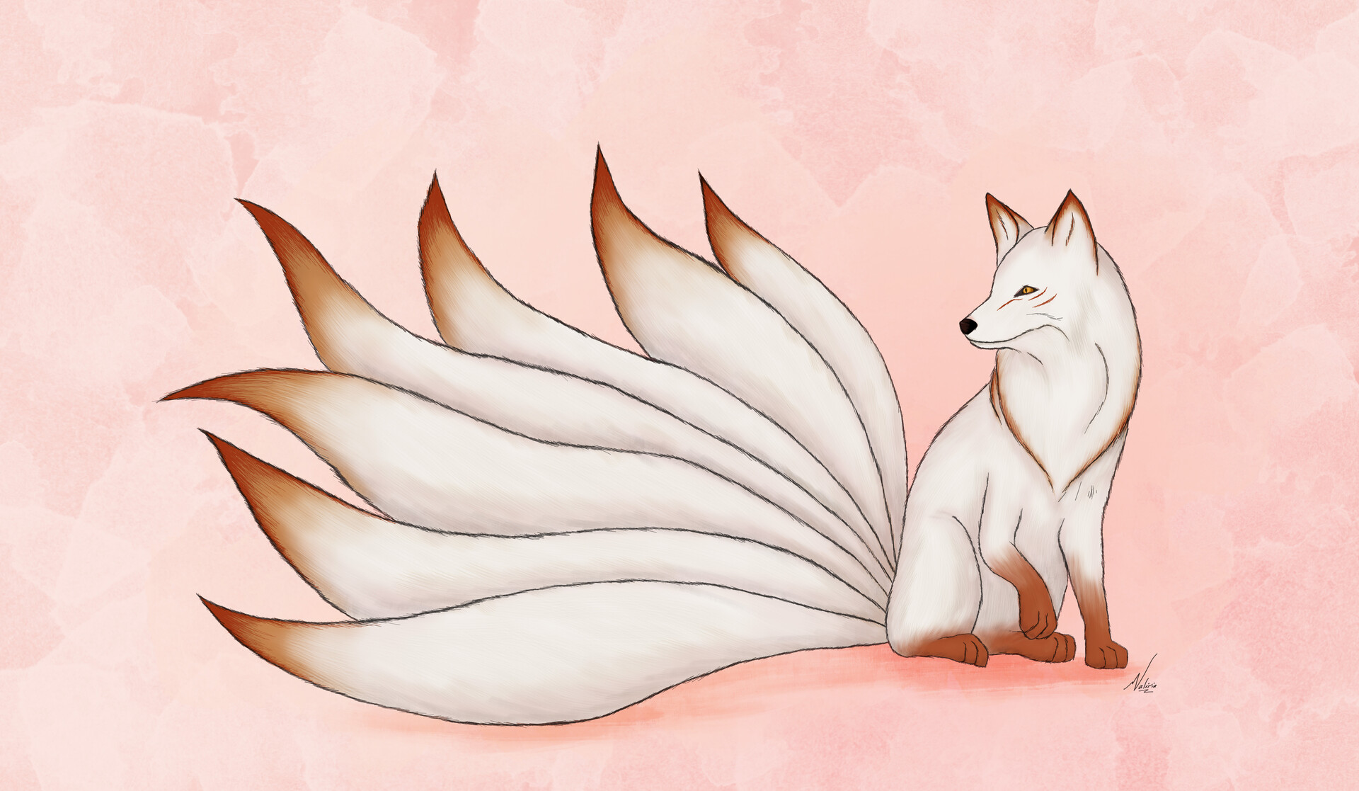 Artstation Kitsune Jazz Valiria