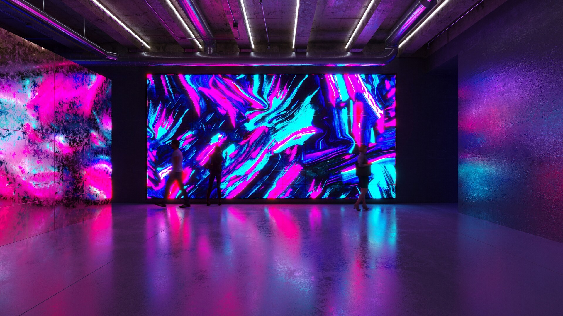 ArtStation Industrial art room.