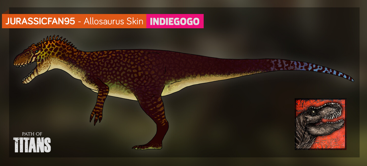 path of titans allosaurus