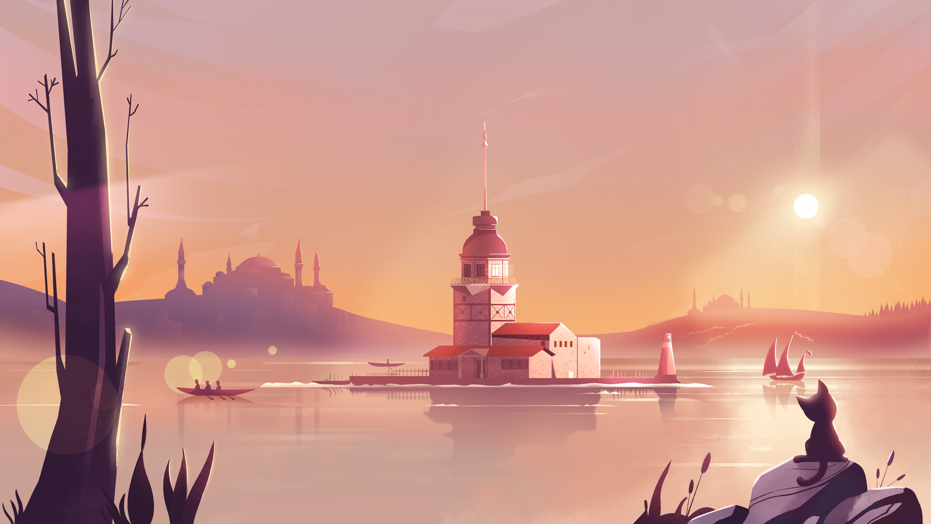 artstation kiz kulesi ahmet iltas
