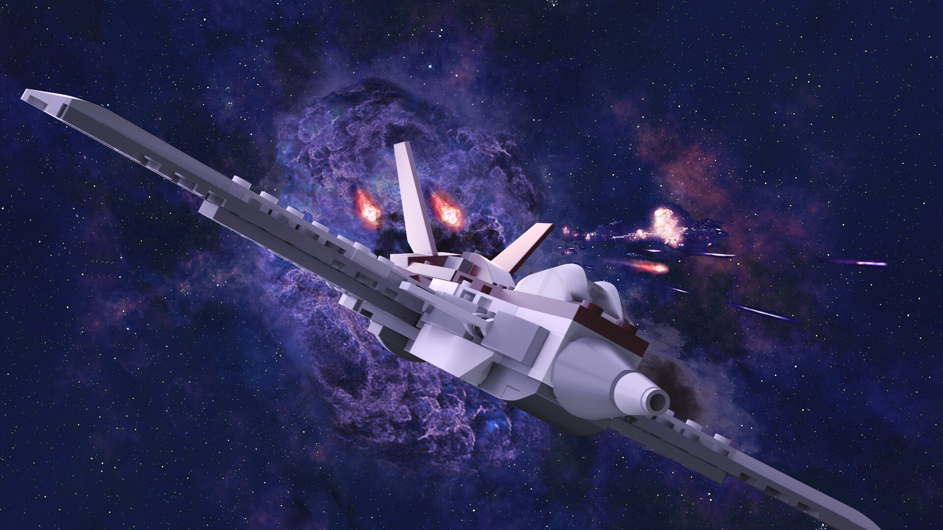 Lego top futuristic flyer