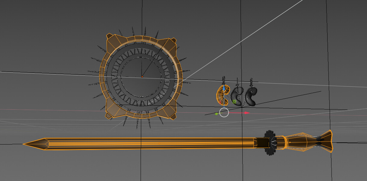 treasures wireframe