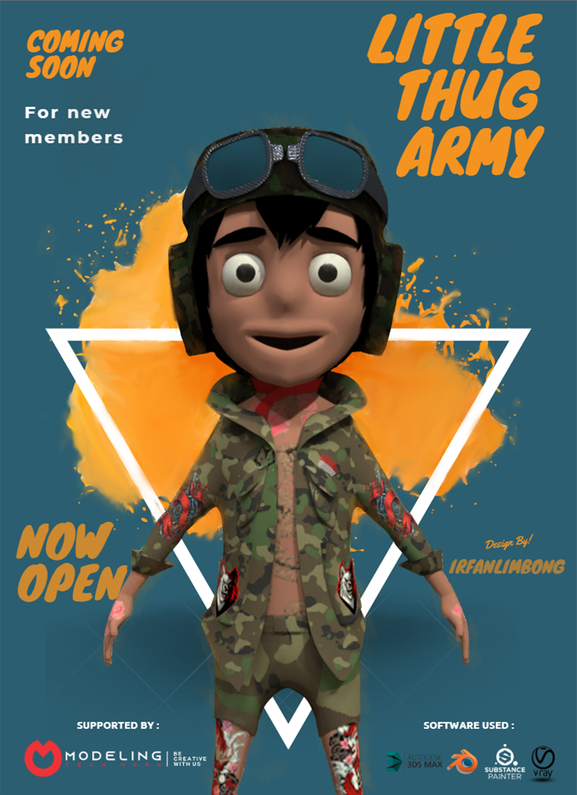 ArtStation LITTLE THUG ARMY