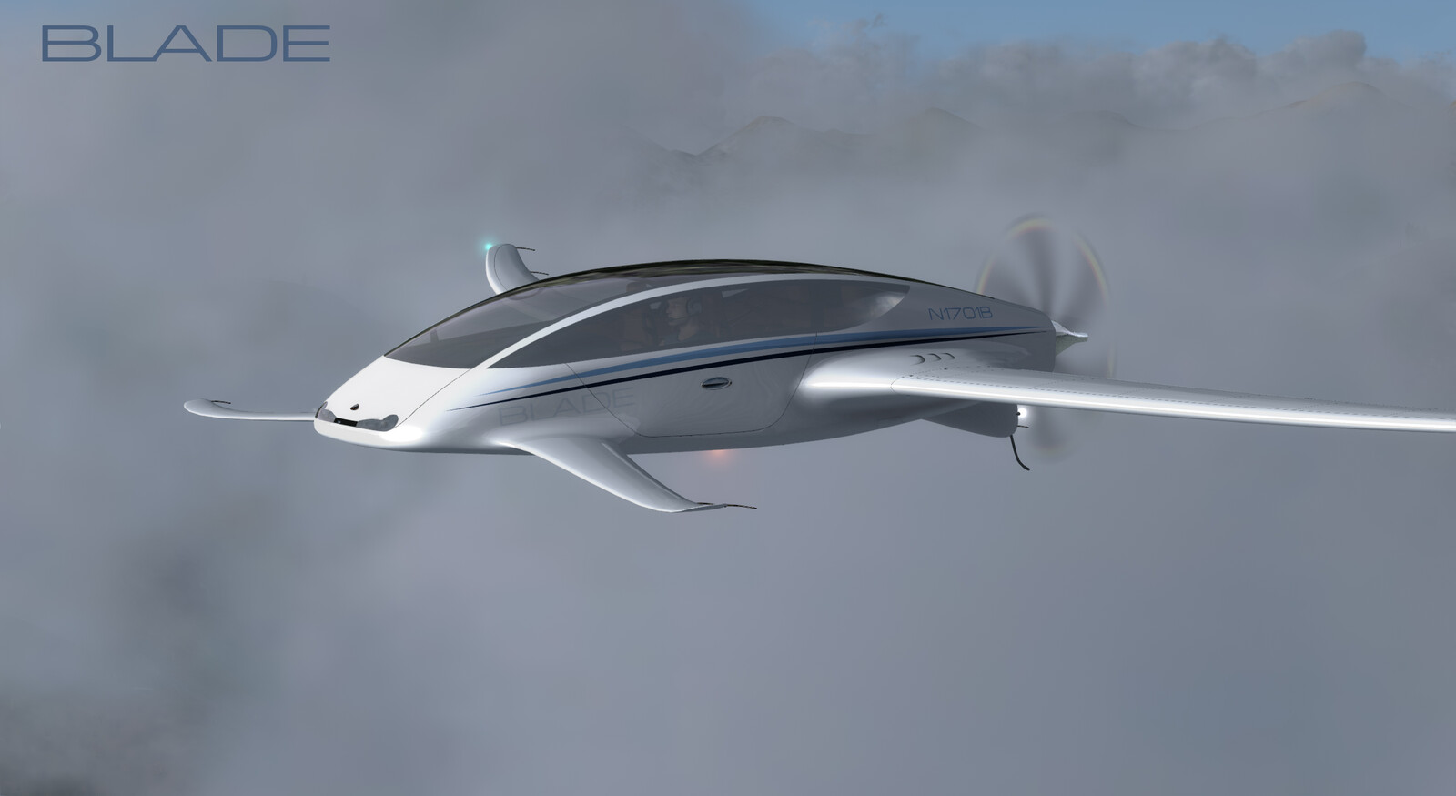 Bill Ortis - Blade Electric Plane Concept