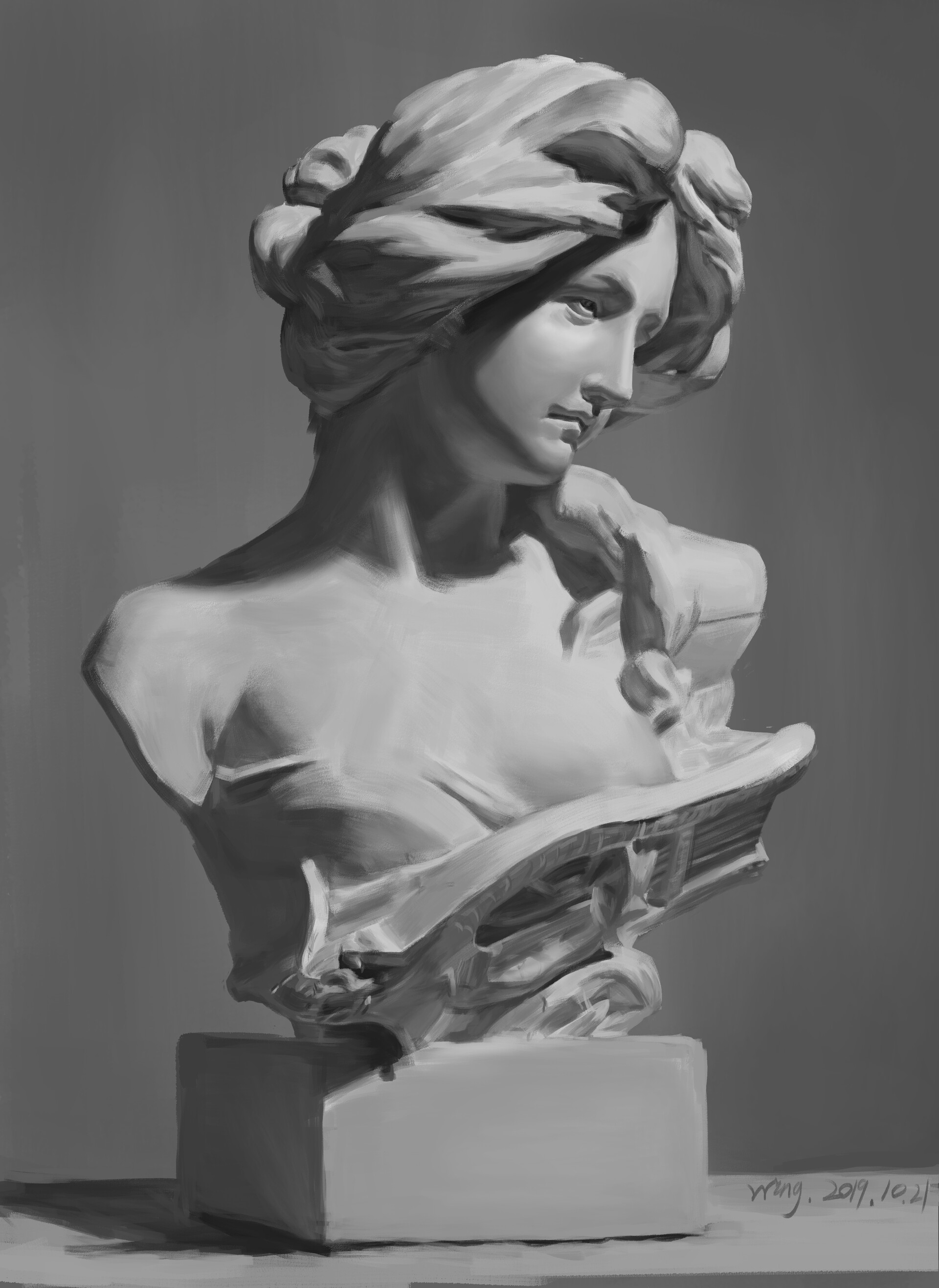 ArtStation - 石膏练习