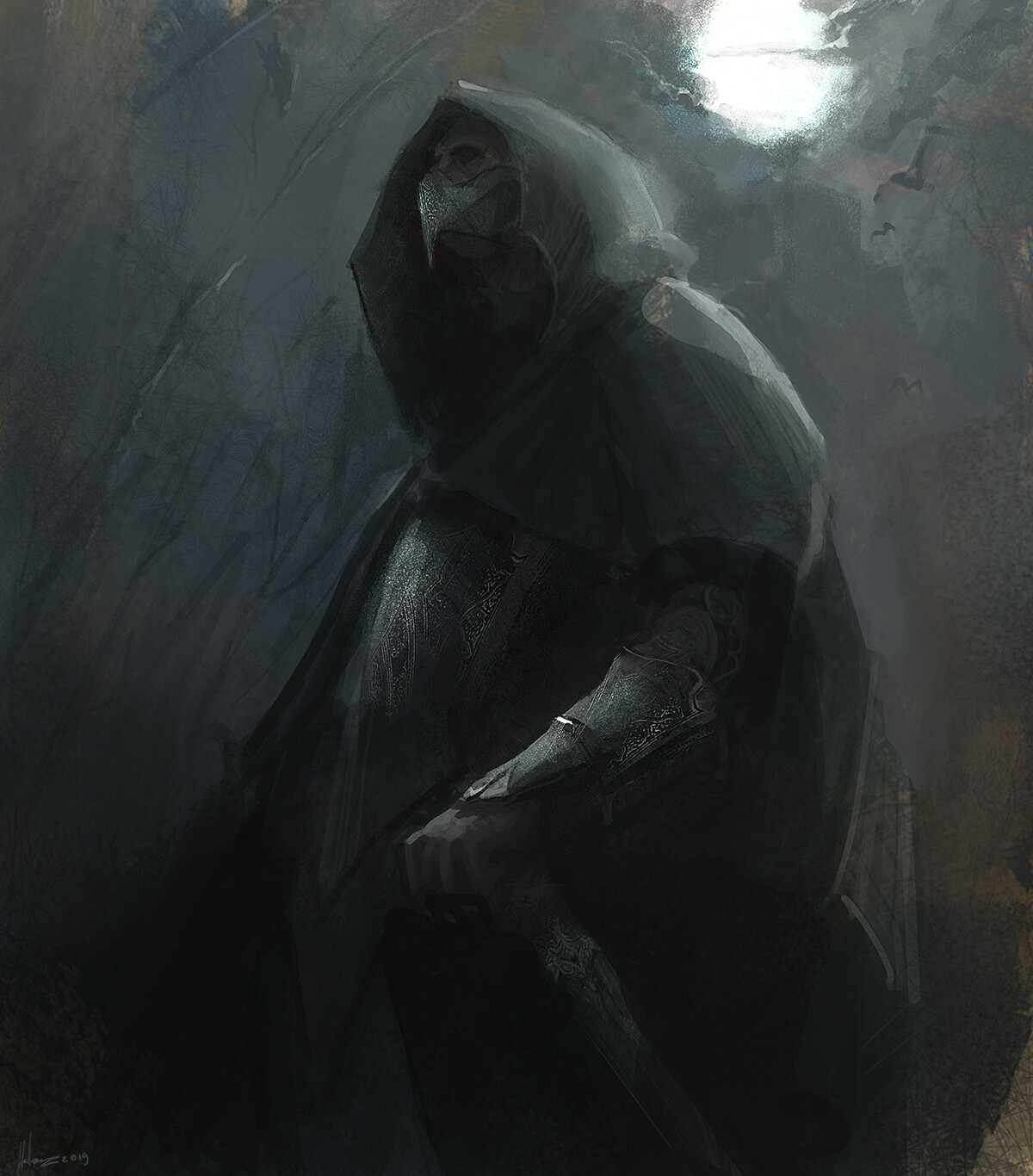 ArtStation - Assassin sketch001