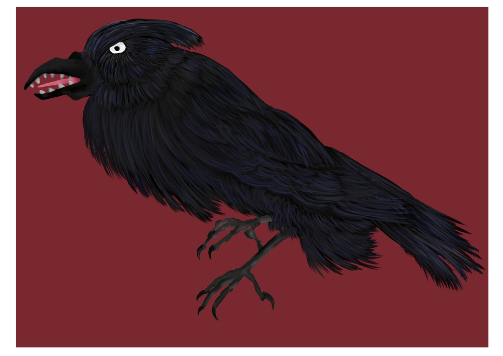 Final raven design, as decided by team