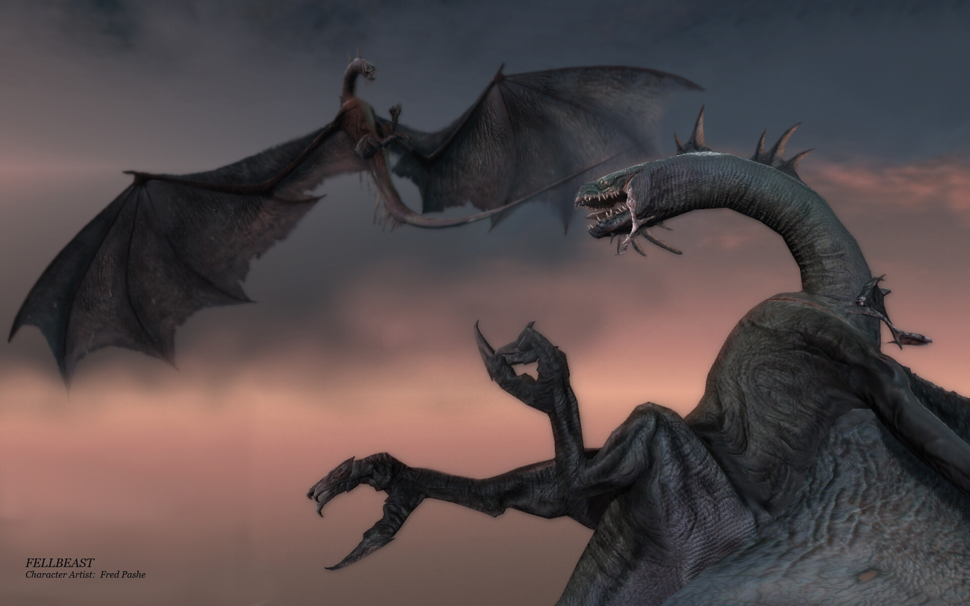 prieel hoek Strippen ArtStation - LOTR: War in the North - Urgost the Dragon